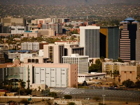 Downtown Tucson Foto stock