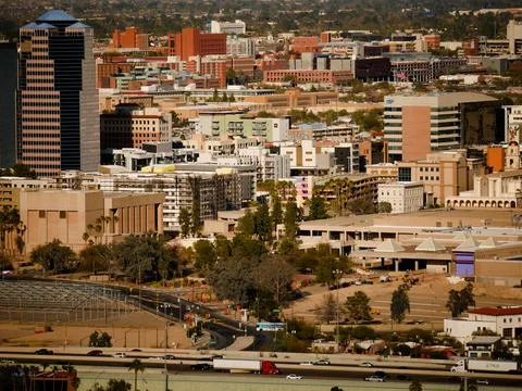 Downtown Tucson Foto stock