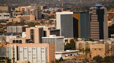 Downtown Tucson Foto stock