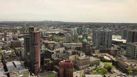 Downtown Vancouver, Canada 360'-part5 Video stock 89734642