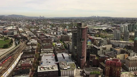 Downtown Vancover, Canada, 360'-part4 Video stock 89733516