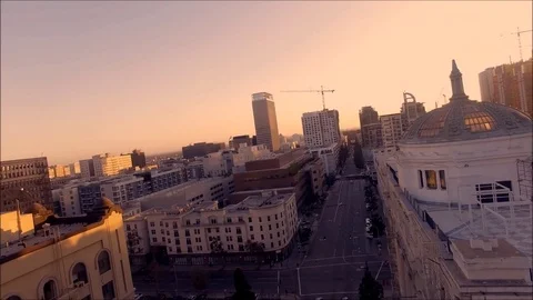 DowntownLA Stock Footage 80849602