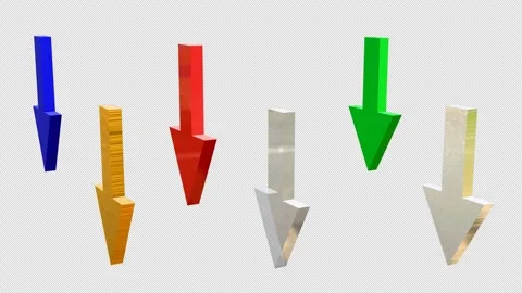 Downward trend and data flow concept Stock Footage 339947639