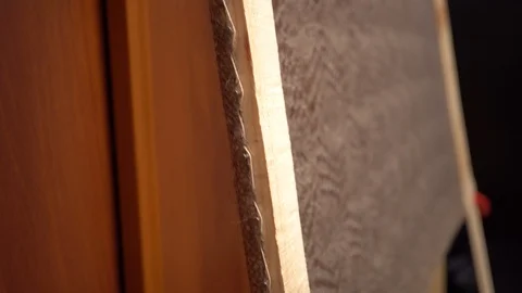 Downy shawl on a special frame for stretching Видео 102533961