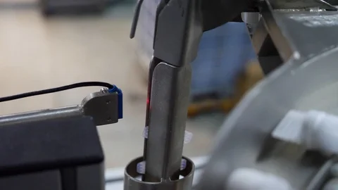 Doy-pack plastic cap production process. Stock Footage 107269997