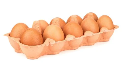 Dozen eggs Stock Photos