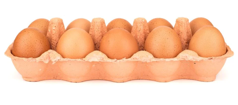 Dozen eggs Stock Photos