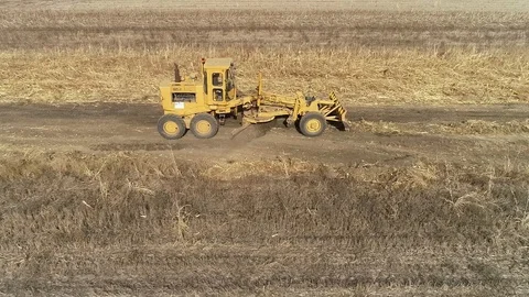 Dozer clearing for road Stock-Footage 101353080