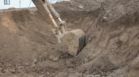 Dozers background Stock Footage 20545466