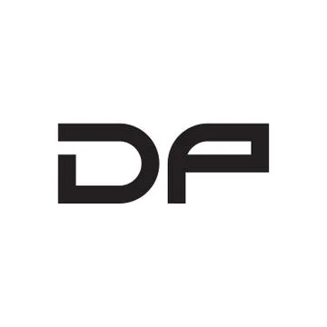 Dp initial letter vector logo icon Stock Illustration