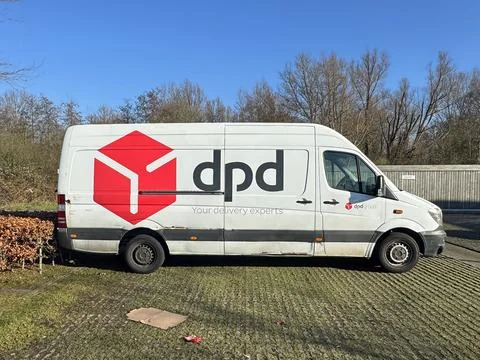 DPD delivery van Stock Photos