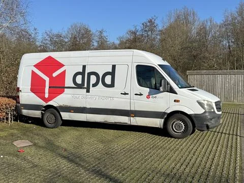 DPD delivery van Stock Photos