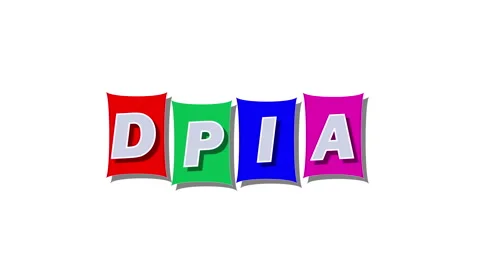 DPIA (Data Protection Impact Assessment) is a process to identify and minimize Stock Footage 306645943