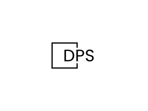 DPS letter initial logo design vector illustration 스톡 일러스트
