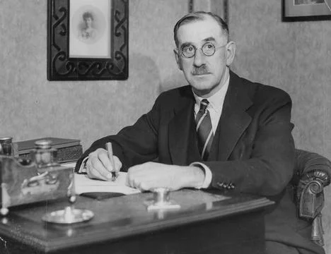 Dr E. H. Harrisson Of St. Neots Who Attended The Birth Of The Miles Quadruplets  Stock Photos