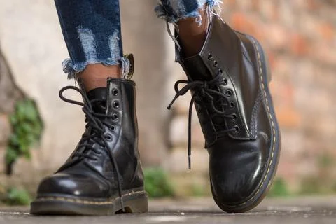 Dr. Martens boots Stock Photos