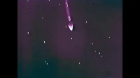 Dr. Peter Parameter considers designs for an intercontinental ballistic missile Stock Footage