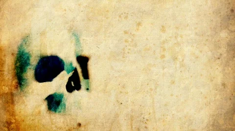 DR skull2 Video stock 646920