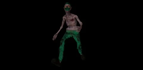 Dr. Zombie Stock Footage 254747066