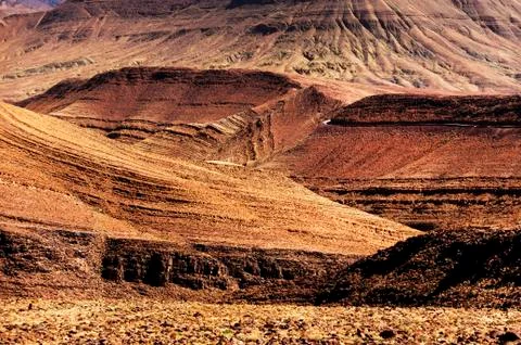 Draa Valley in Morocco Stock Photos