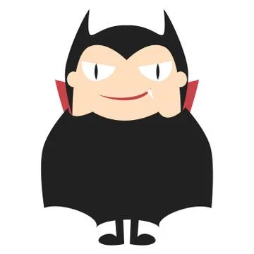 Dracula Cartoon Stock Illustration