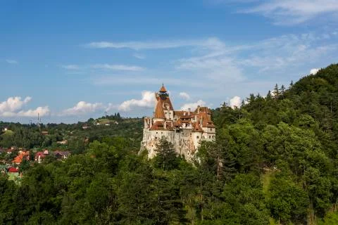 Dracula Castle in Bran Stock Photos