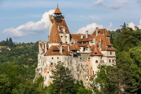 Dracula Castle in Bran Stock Photos