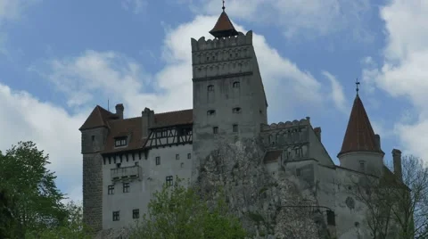 Dracula Castle Day Stock Footage 63150478