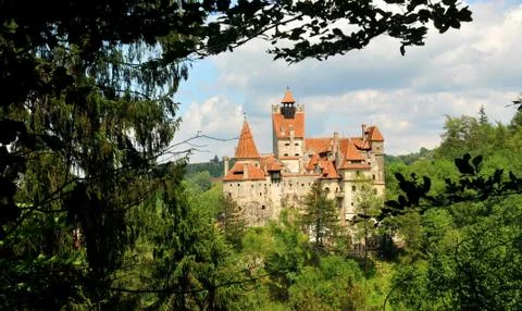 Dracula Castle Stock Photos