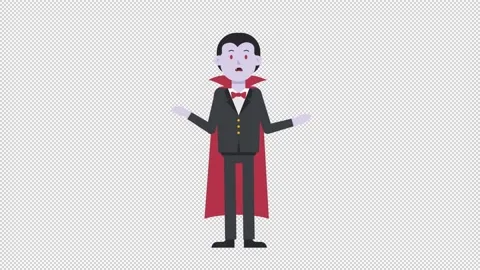 Dracula Confused Stock Footage 205050387