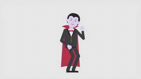 Dracula Dancing Stock Footage 205050403