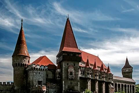 Dracula's castle 1 Stock Photos