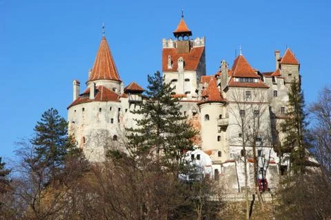 Dracula's castle Stock Photos