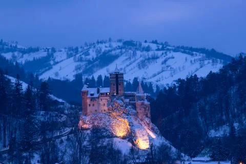 Dracula`s Castle Stock Photos