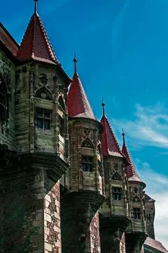 Dracula's castle.details 1 Stock Photos