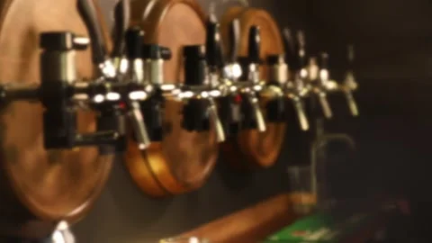 Draft beer tap 1 스톡 동영상 317912959