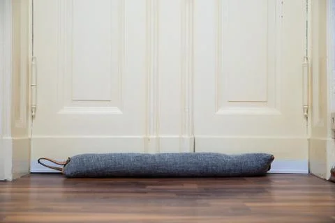 Draft Excluder Under Door Foto stock