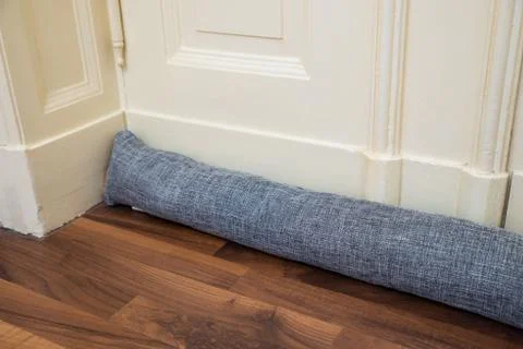 Draft Excluder Under Door Foto stock