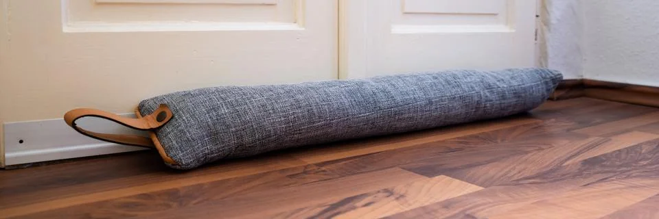 Draft Excluder Under Door Foto stock