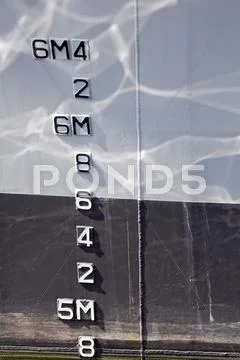 Draft markings Stock Photos