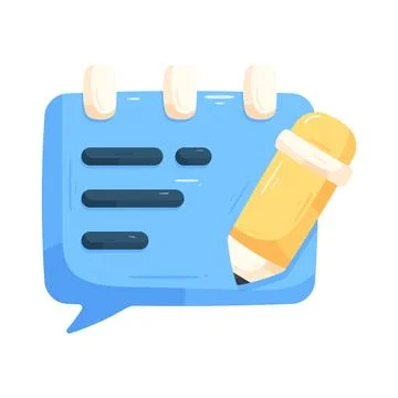 Draft message Stock Illustration