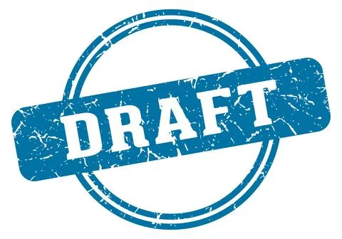 Draft stamp Stock Illustration