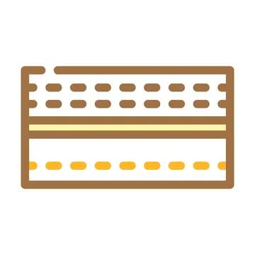 Draft stopper garage tool color icon vector illustration Illustrazione stock