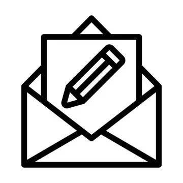 Draft Vector Icon Design Illustration Stock Illustration