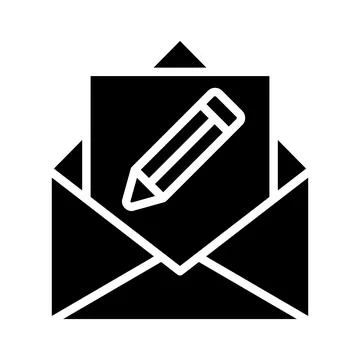 Draft Vector Icon Design Illustration Stock Illustration