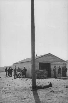 Draftees attending basic training camp., Fort Carson, Colorado, USA Stock Photos