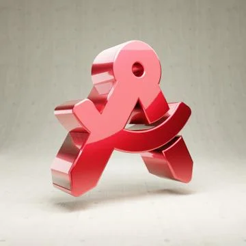 Drafting Compass icon. Red glossy metallic Drafting Compass symbol isolated o Stock Illustration