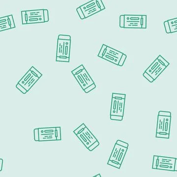 Drafting eraser architectural drafter line seamless pattern Stock Illustration