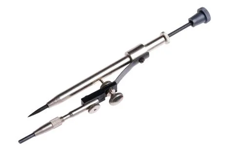 Drafting machine on white background Stock Photos