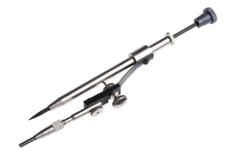 Drafting machine on white background Stock Photos